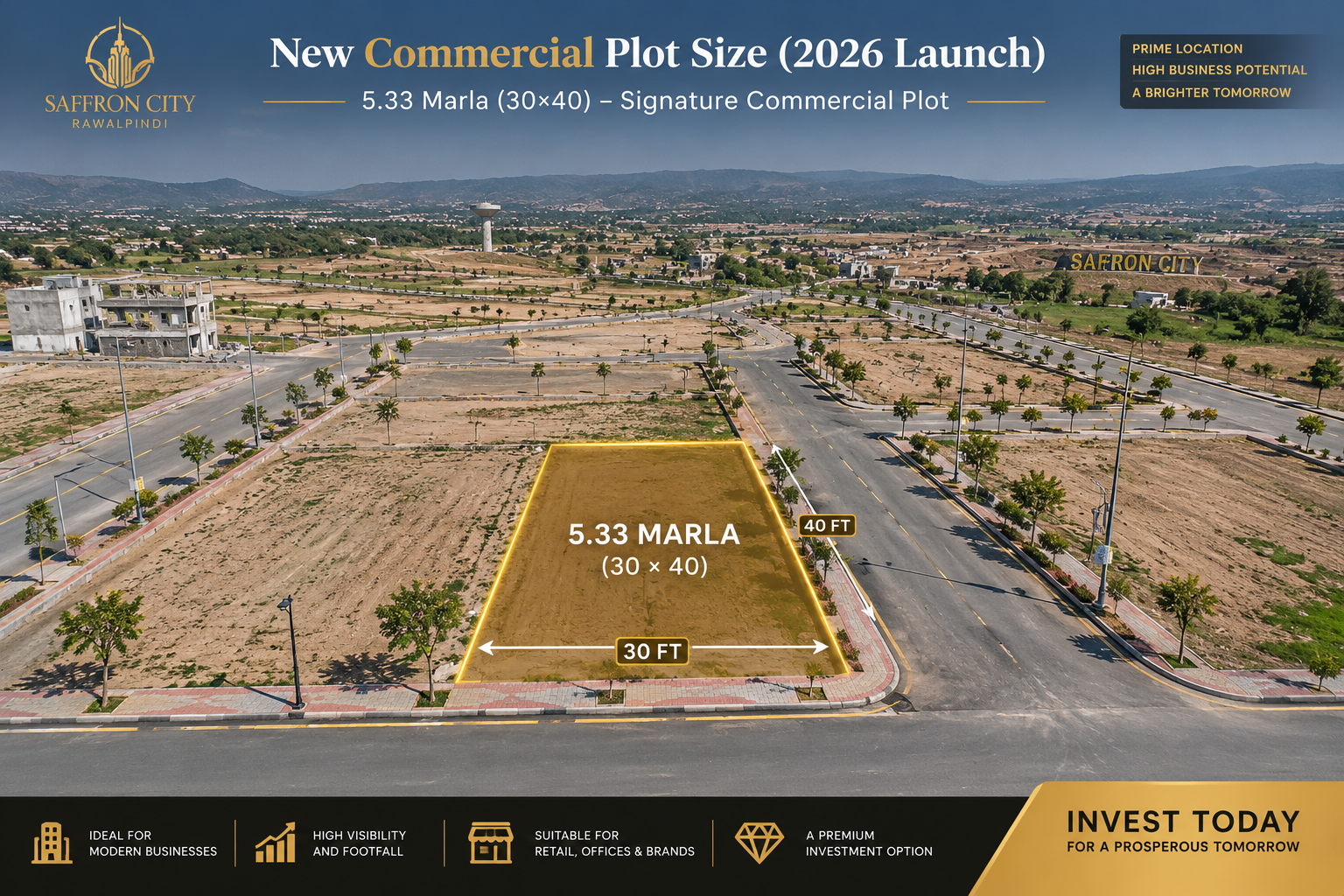 Saffron City Commercial Signature Plot