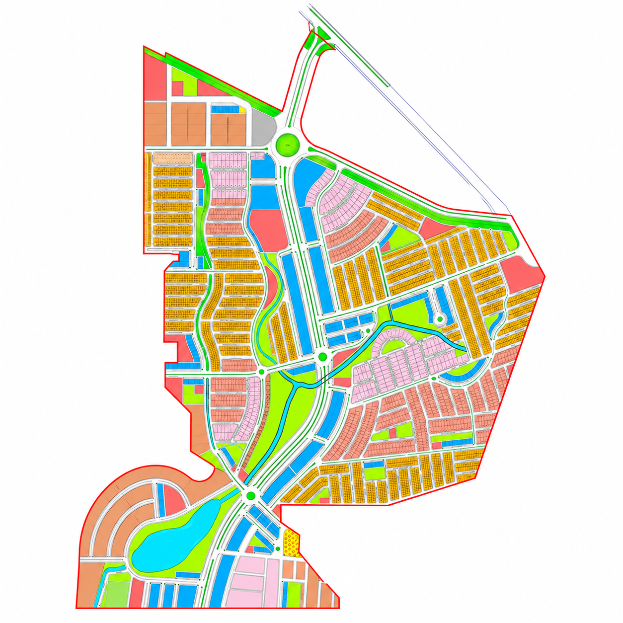 Saffron City Rawalpindi Master Plan